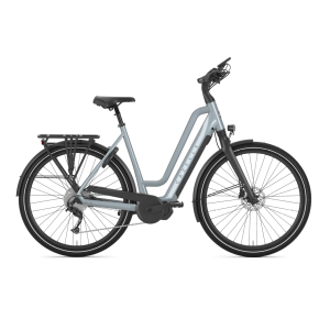 Vélo à assistance éléctrique modèle Chamonix de la marque Gazelle équipé d'un moteur Shimano Steps E6000