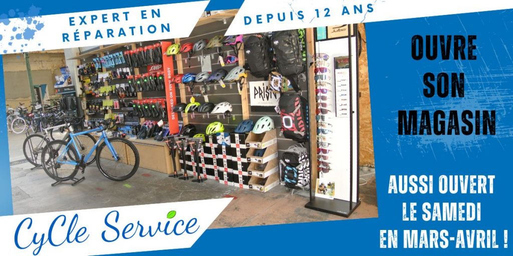 Cycle Service Ouverture magasin
