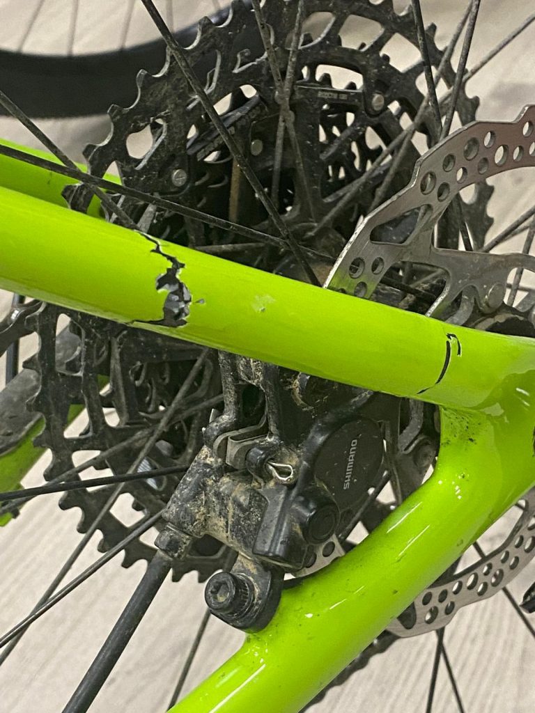 Réparation vélo carbone