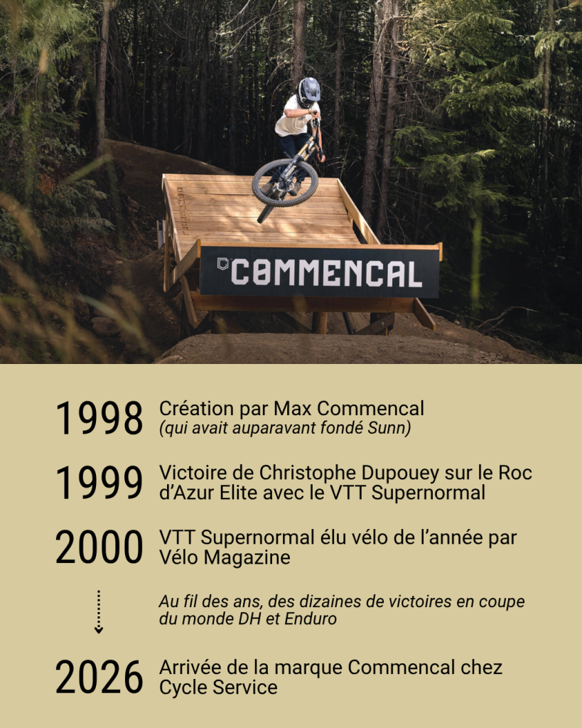 Commencal : la marque gravity par excellence arrive au showroom Cycle Service ! 